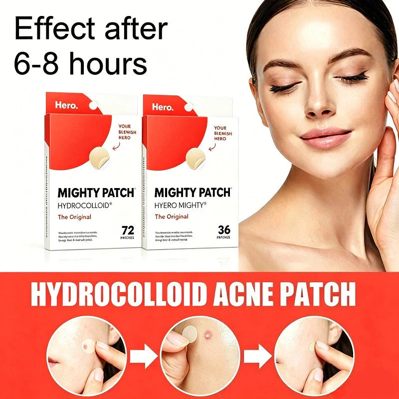 HERO Mighty Pimple Patch, Acne-Free Skin Overnight Solution